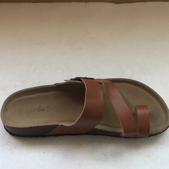 50% OFF!! JUST be... Leather Sandals Size 7 - Picture 4 of 6